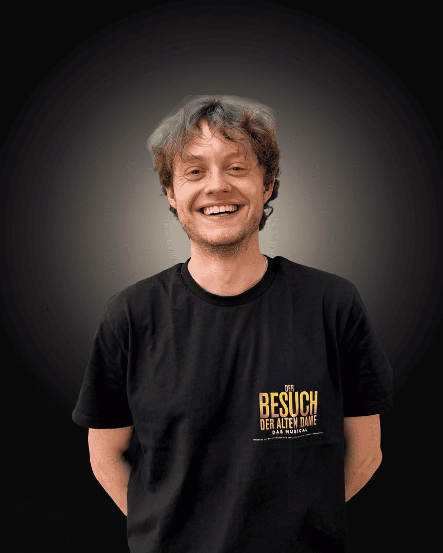 Tobias Huber als Der Lehrer